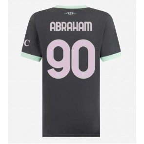 Billiga AC Milan Tammy Abraham #90 Tredjeställ Dam 2024-25 Kortärmad